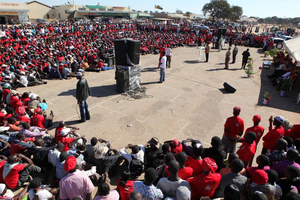 Tsvangirai Gokwe Centre Rally in Pictures 8