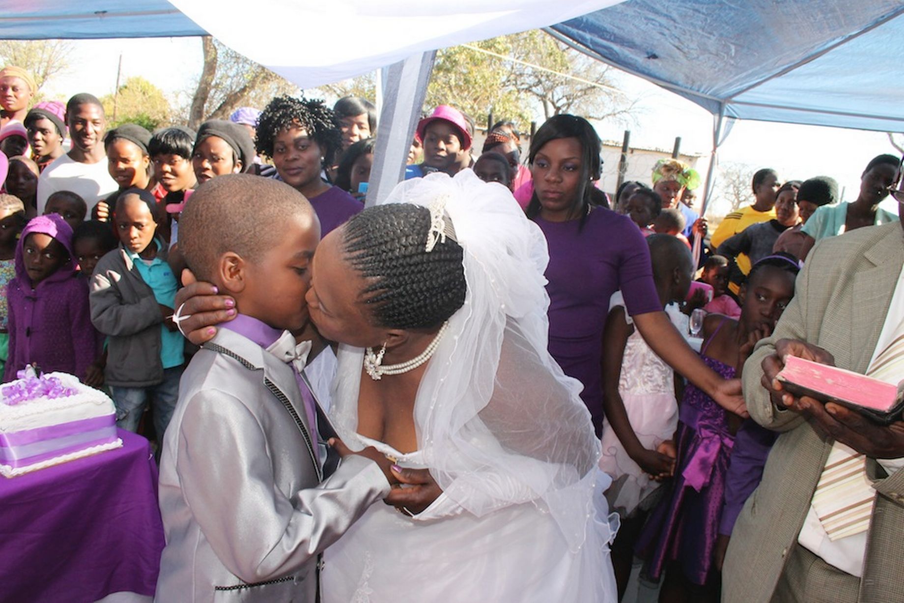 South African Schoolboy Aged NINE Marries 62yearold Woman For