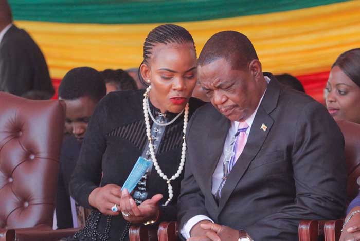 Constantino Chiwenga and estranged wife Marry Chiwenga