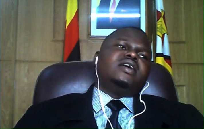 ‘You have large forehead’- Zanu PF Information Director insults US senator